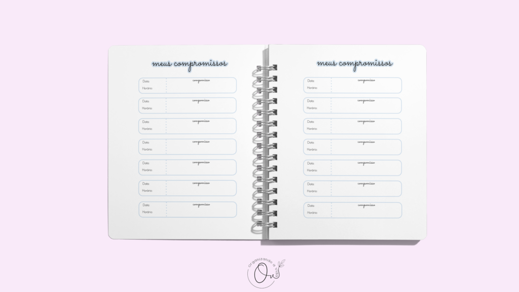 Planner devocional para imprimir PDF