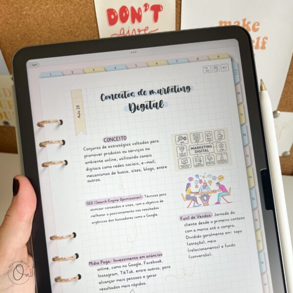 Caderno Digital - Argolado 20 matérias - Image 11