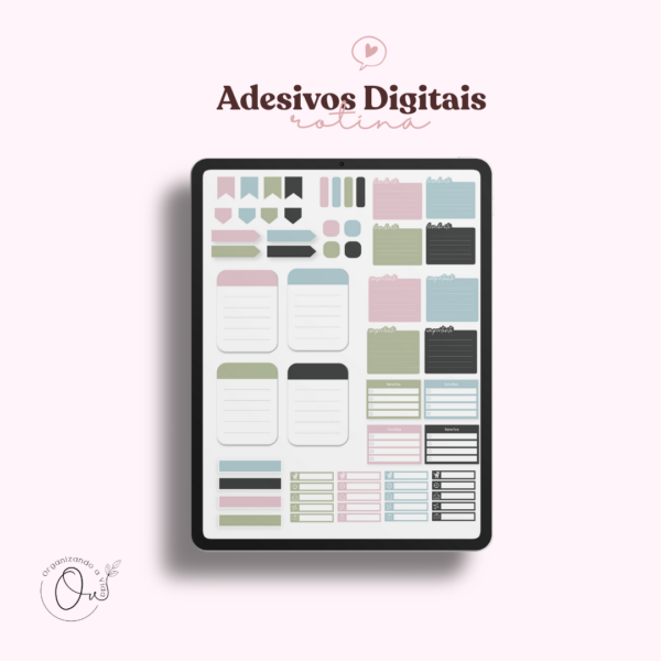 Adesivos Digitais - Rotina - Image 2