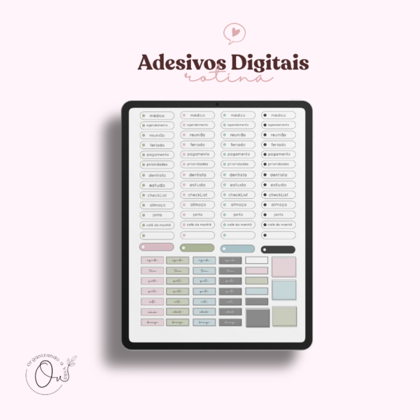 Adesivos Digitais - Rotina - Image 3