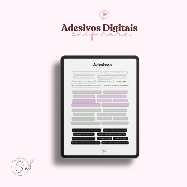 Adesivos Digital - Self Care - Image 4