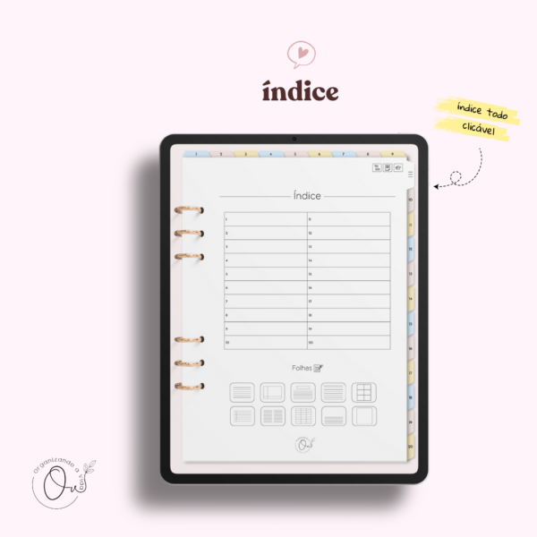 Caderno Digital - Argolado 20 matérias - Image 2