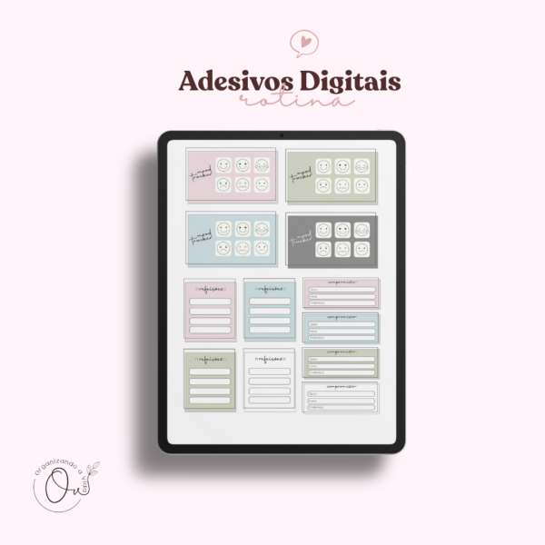 Adesivos Digitais - Rotina - Image 5