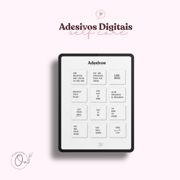 Adesivos Digital - Self Care - Image 2