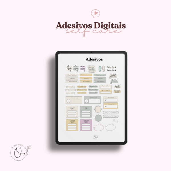 Adesivos Digital - Self Care - Image 3