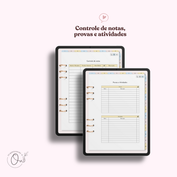 Caderno Digital - Argolado 20 matérias - Image 4