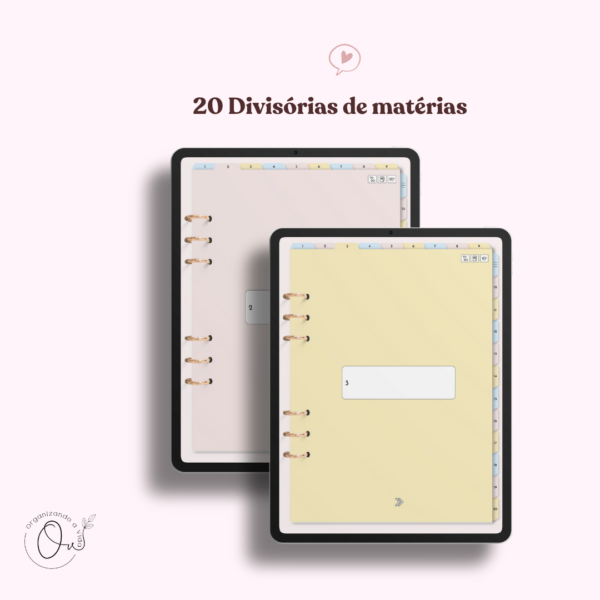 Caderno Digital - Argolado 20 matérias - Image 6