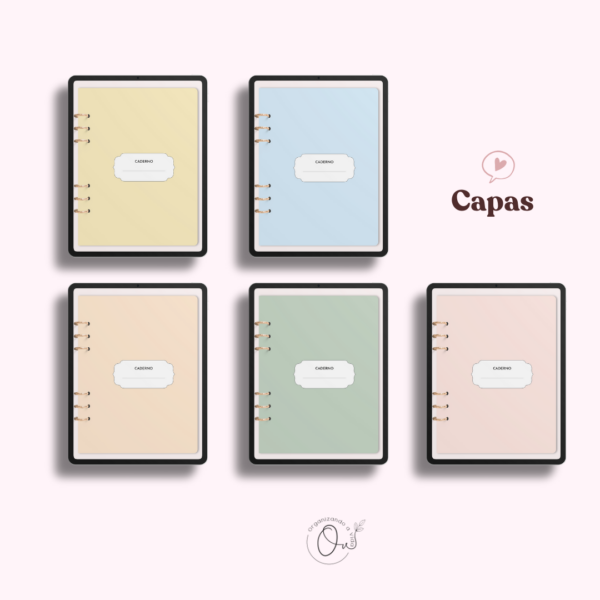 Caderno Digital - Argolado 20 matérias - Image 8