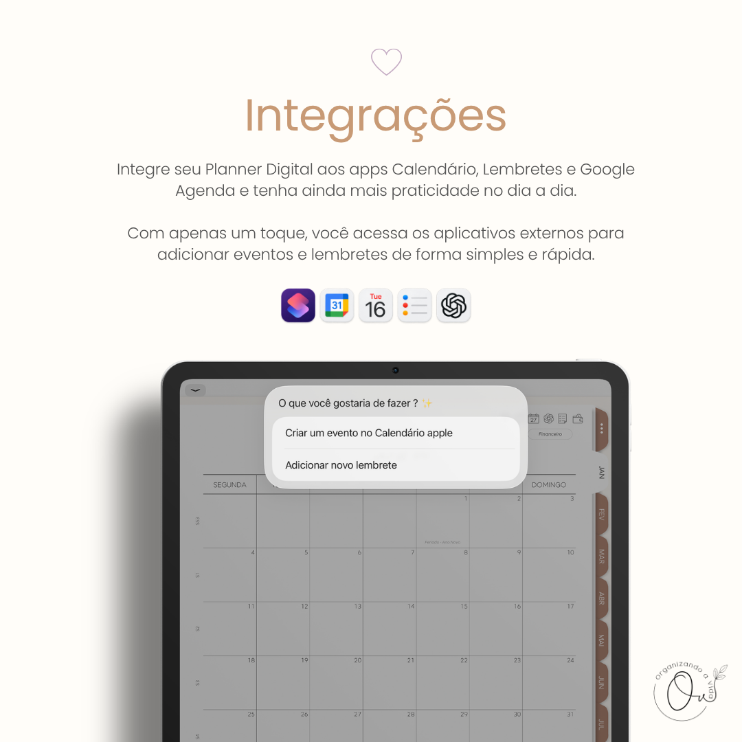 Planner Digital 2027 - Horizontal - Imagem 7