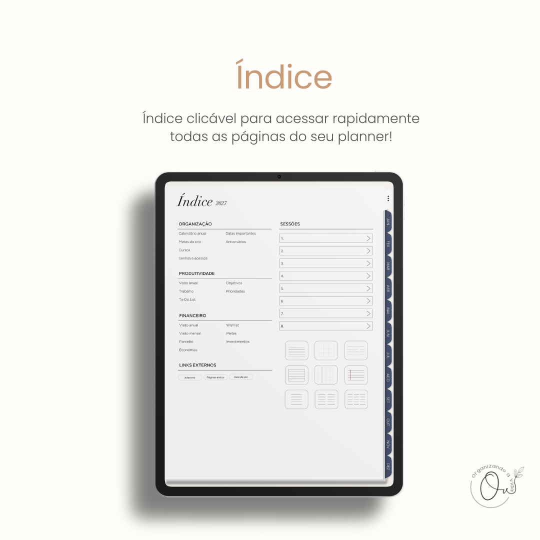 Planner Digital 2027 - Masculino - Imagem 2