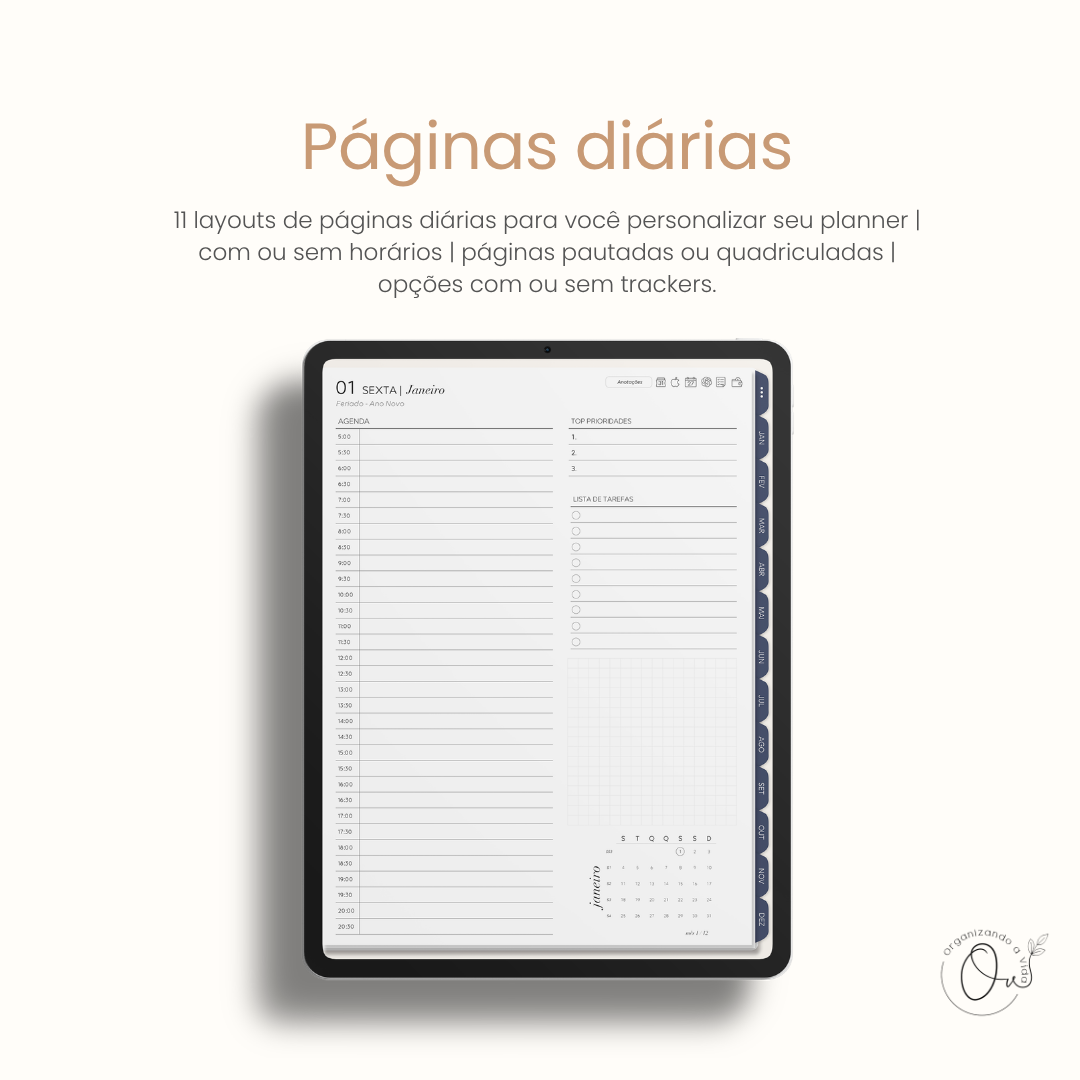 Planner Digital 2027 - Masculino - Imagem 3