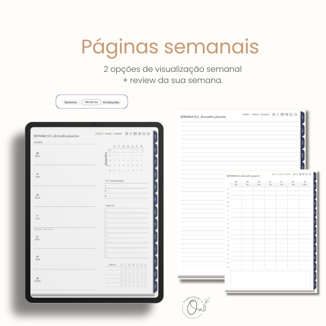 Planner Digital 2027 - Masculino - Imagem 4