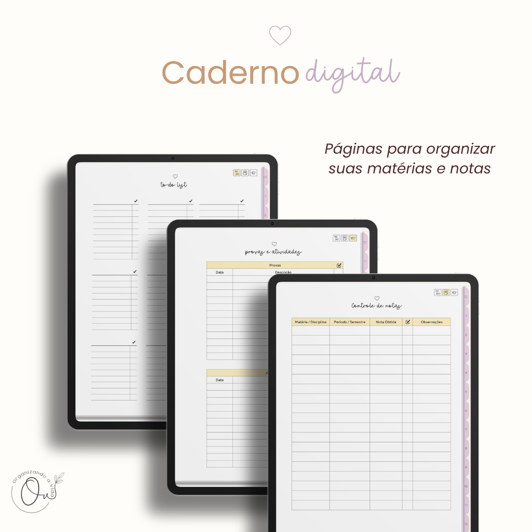 Caderno Digital - Sweet Pink - Imagem 3